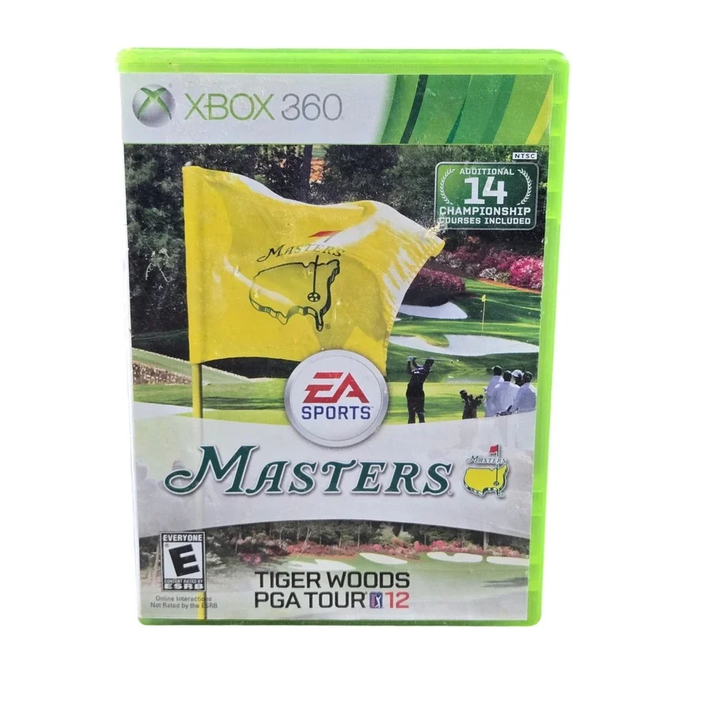 MS Xbox 360 EA Sports Tiger Woods PGA Tour 12 Masters Golf Video Game Tested